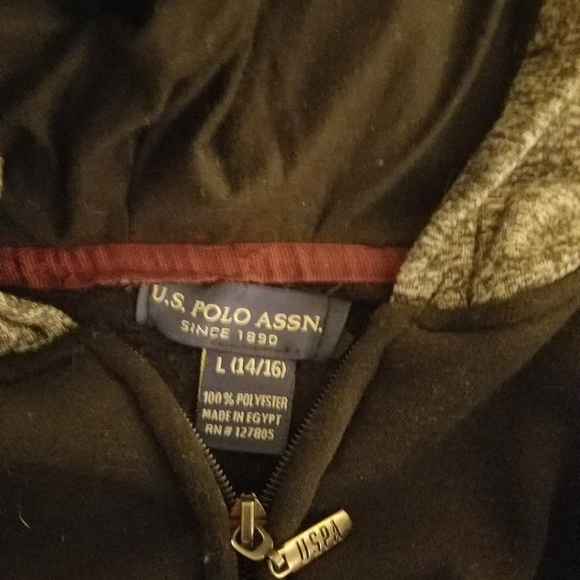 Boys Polo Sweatshirt Size Large 14/16 - Picture 4 of 4